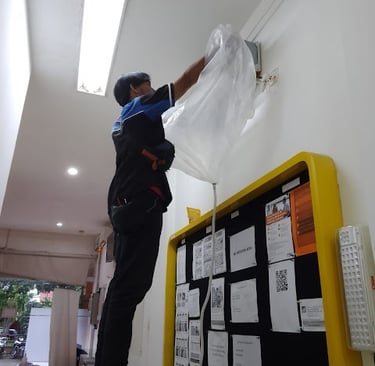 service AC, cuci AC, atau pasang AC panggilan di Ciomas–Dramaga
