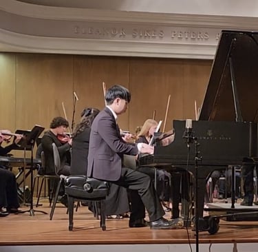 Wolfgang Performing Ravel's Concerto in G Major