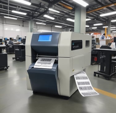 PP Opak Barkod Etiketi