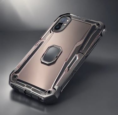 Vibrant floral-patterned phone case displayed against a white background.