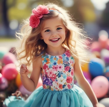 A woman in a soft charcoal hoodie and beige oversized denim, walking along a tree-lined street with autumn leaves falling.