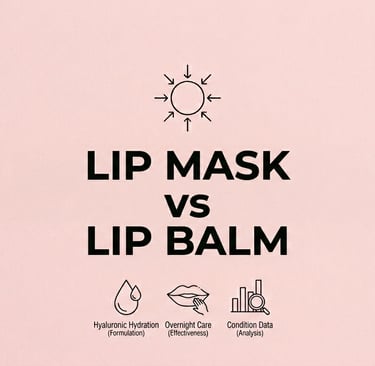 Lip Mask vs Lip Balm