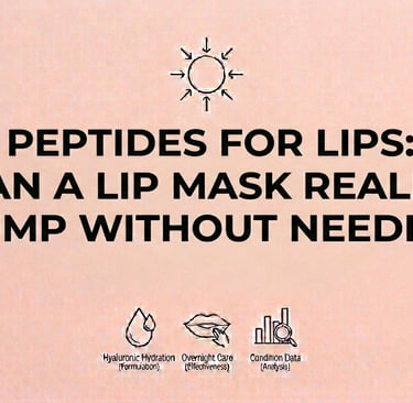 Peptides for Lips Can a Lip Mask Really Plump Without Needles