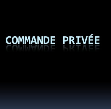 Commande Privée l'essence aux 1000 pendules