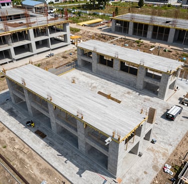 white concrete building