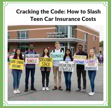 Teen car insurance cheaper