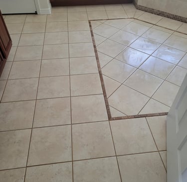 King Organic Clean, Just Cleaned Tile and Grout 