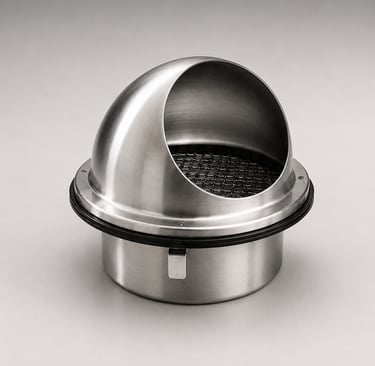 STAINLESS STELL VENT, STAINLESS STEEL COWL