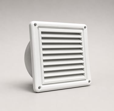 LOUVER, EXHAUST COVER
