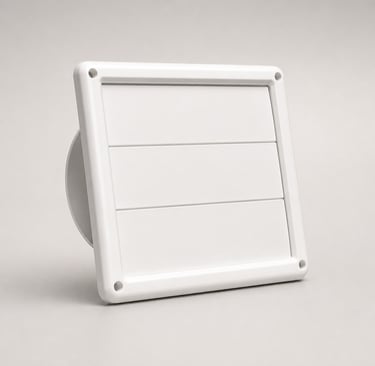LOUVER, EXHAUST COVER