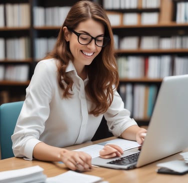 Image of Basic Plan services showcasing bookkeeping activities for small businesses.