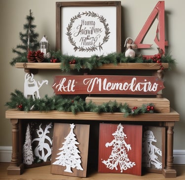 A cozy workspace with jars of paintbrushes, scissors, and colorful yarn ready for crafting.
