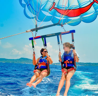 Parasailing Adventure Roatan Honduras