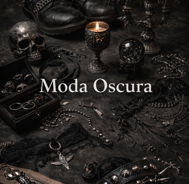 Creaciones hechas a mano con temática gótica y de terror