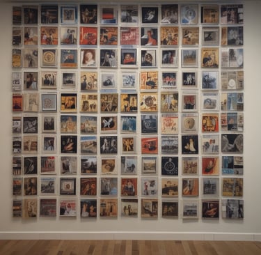 muro de cds personalizado