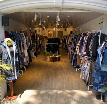 Tienda E social, ropa de segunda en quinta camacho