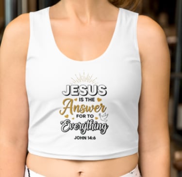 Alex Sylvestre Shop, Jesus is the answer for to every thing, Jean 14  6