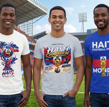 Haiti World Cup 2026 Shirt,Official Ayiti Football Fan Tee,Asylvestre Shop