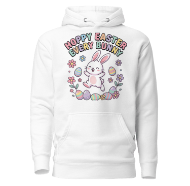 Hoppy Easter Every Bunny Hoodie,Alex Sylvestre Shop,asylvestre Shop