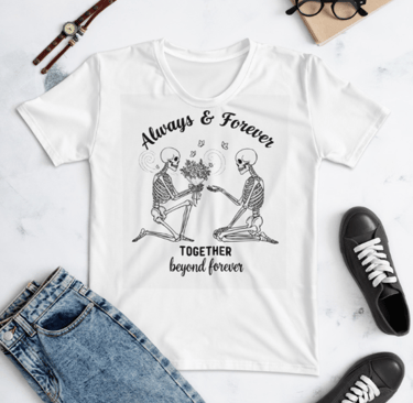 Always & Forever T-Shirt – Romantic Couple Shirt Valentine’s Day Gift,alex Sylvestre Shop