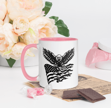 Patriotic 4th of July Coffee Mug,Alex Sylvestre Shop
