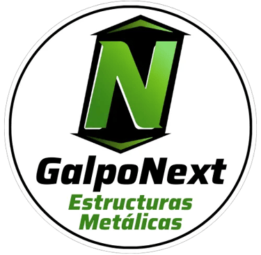 GalpoNext Estructuras Metálicas - Logo Circular