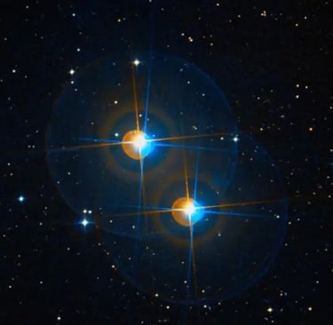 Zeta Reticuli Image Credit: ESO/Digitized Sky Survey 2