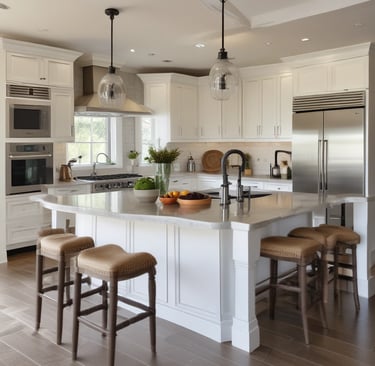 cuanta altura tiene que tener una isla