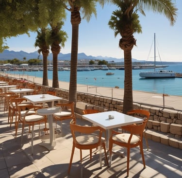 Dark ocean waves reflecting sunlight at dusk