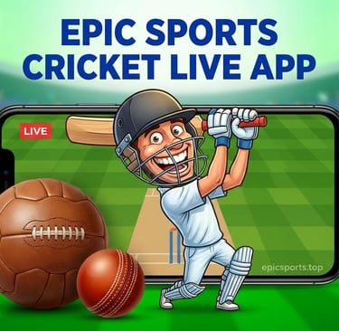 epic sports cricket live app