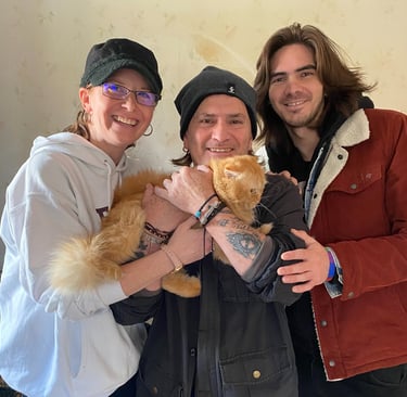 Jake on adoption day