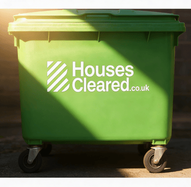 Houses Cleared Commercial Wheelie Bin