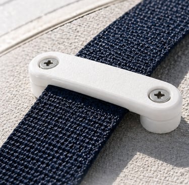 pontet pour sangle de sellerie et taud