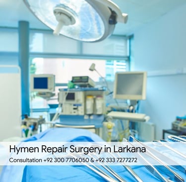 Hymen Repair Surgery in Larkana