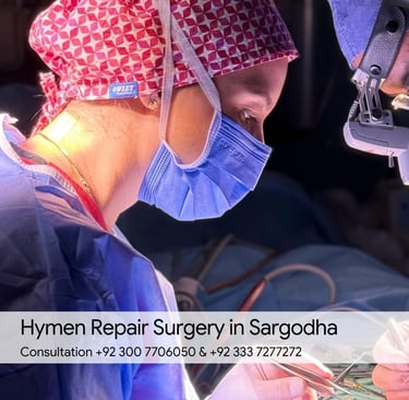 Hymen Repair Surgery in Sargodha