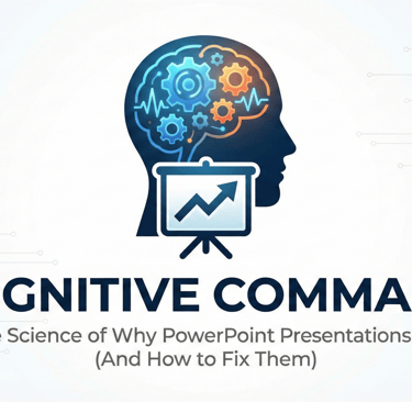 Cognitive Command by Adam Bair, The Science of Why Powerpoint Presentations Fail (& How to fix them)