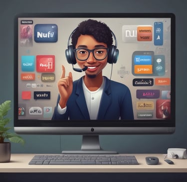 black blue and yellow textile