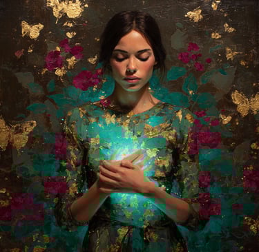 Share Your Light, Wall art illustrating themes of Integrating Lessons, Living Authentically, and Breakthroughs