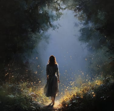 The mist before you is clearing so that you can be guided on your path.