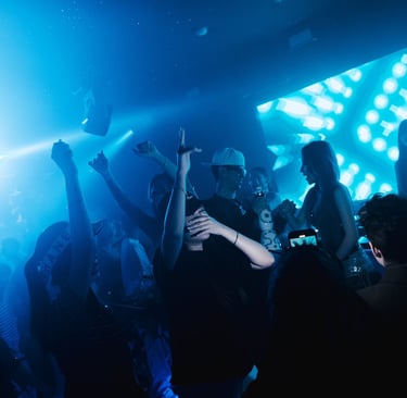Lolla Club Saigon dancing and Clase Azul tequila