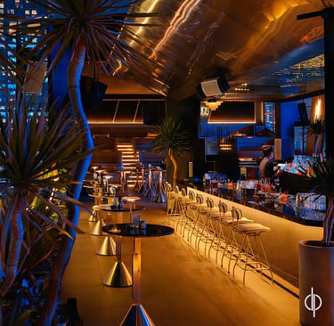 Zion Sky Lounge & Dining picture of Bar, Dj area to VIP Section empty