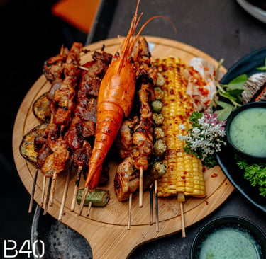 B40 Food on a stick