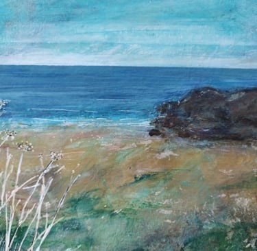 A Better Day, 30 x 30 cm, acrylic on wooden panel, £75