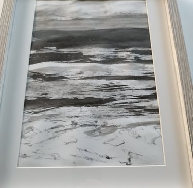 Washed Clean, 39 x 31 cm, acrylic ink on paper, £60