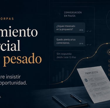 Como hacer seguimiento comercial sin ser pesado