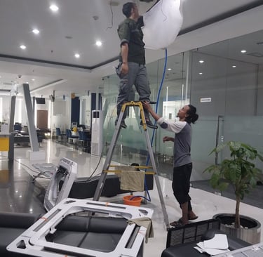 layanan Service AC dan pemasangan di area Jakal, Kaliurang, Palagan, Sleman. Tim profesional kami 