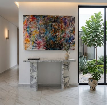 Credenza de mármol
