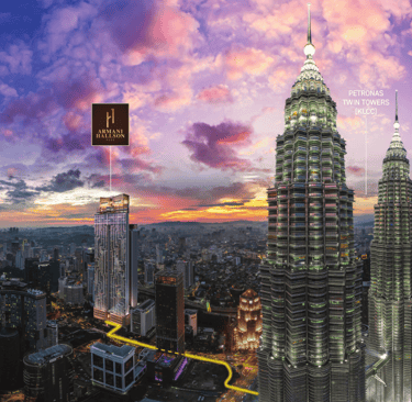 Armani Hallson Close Proximity to KLCC Twin Towers
