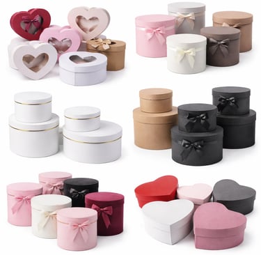 cajas para flores al por mayor