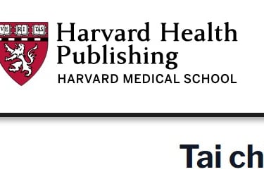 Harvard research into Tai Chi
